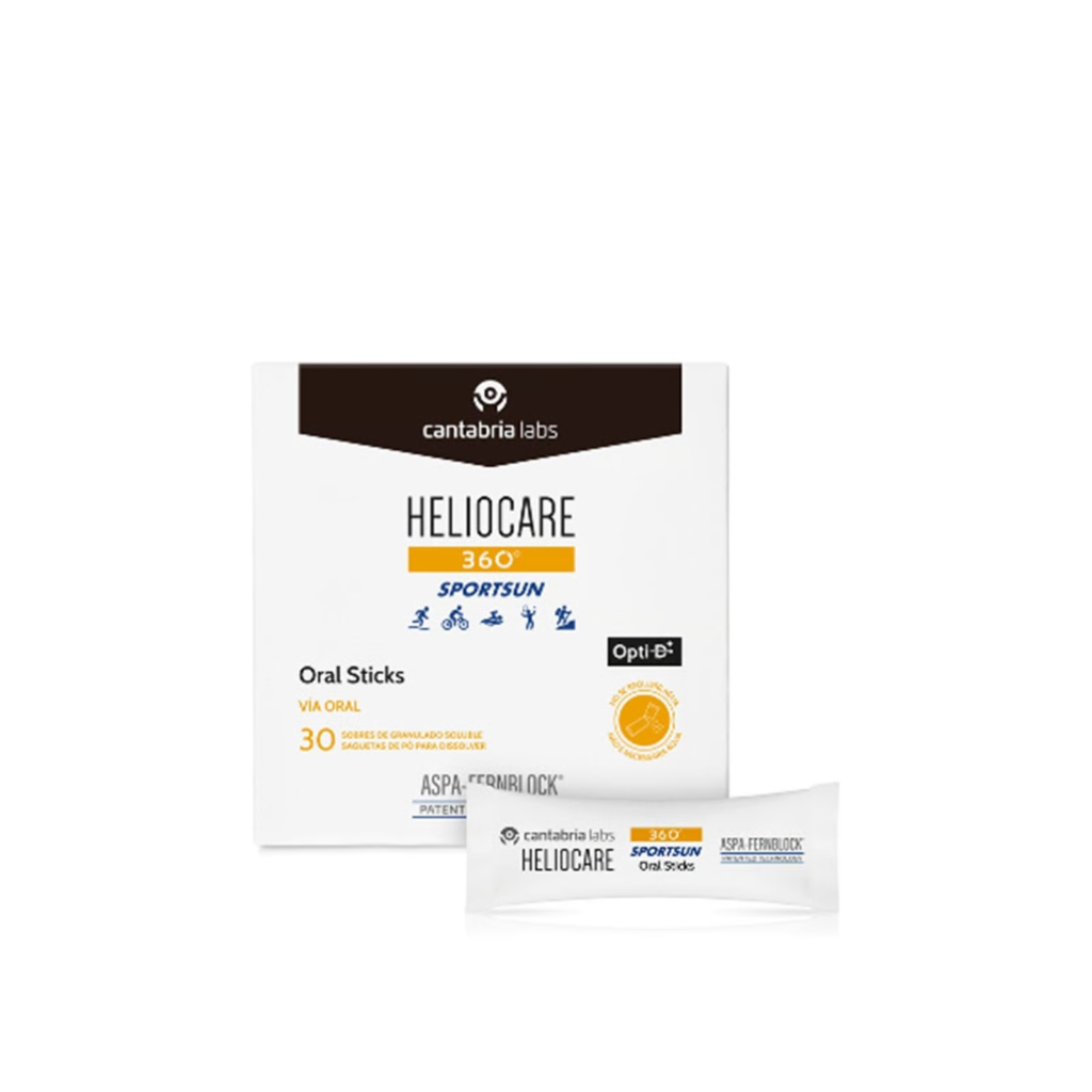 HELIOCARE 360° SPORTSUN ORAL STICKS - dodatak prehrani sa zaslađivačem, 30 vrećica